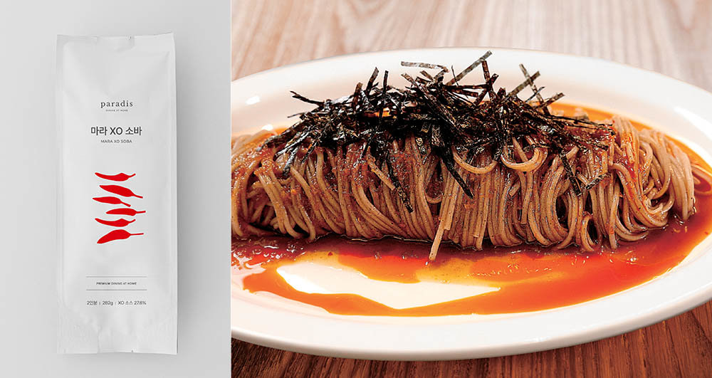 파라디 밀키트 ‘마라 XO 소바’ / 출처=파라디
