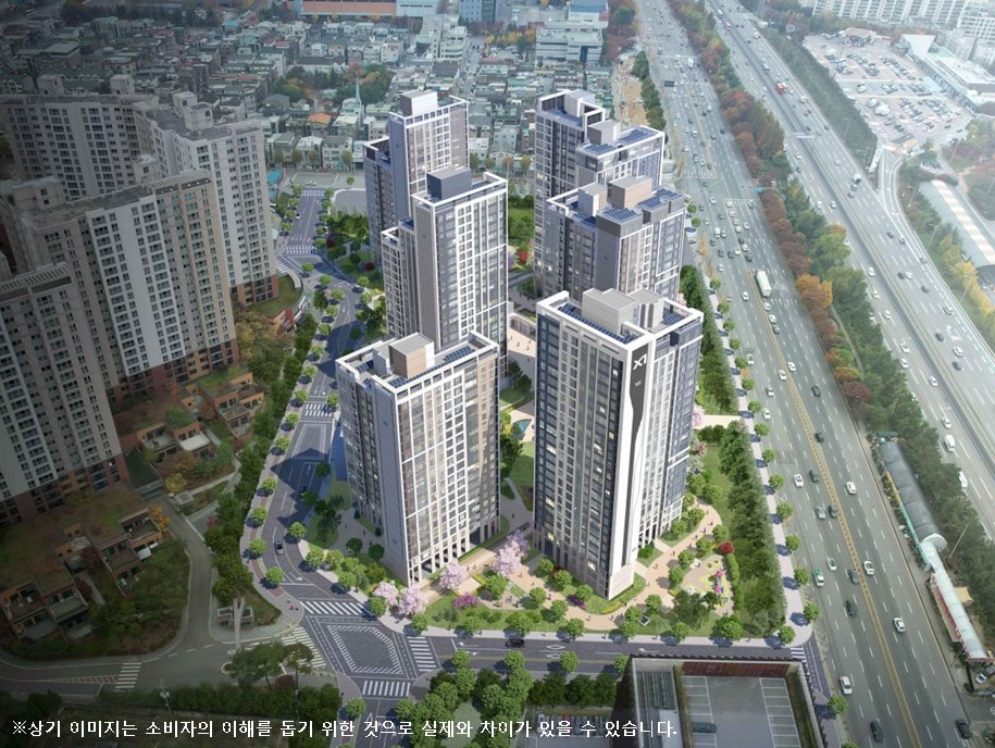 수지자이 에디시온 조감도