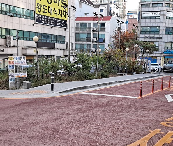 구청장이 찾아가는 현장 민원상담을 통해 도봉구 창2동 주민센터 인근에 보도가 신설됐다. 도봉구 제공