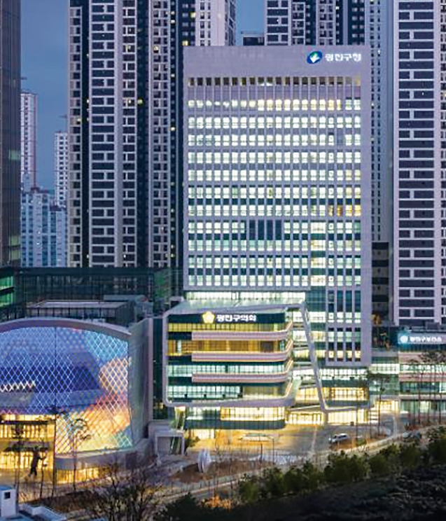 광진구청 전경. 광진구 제공