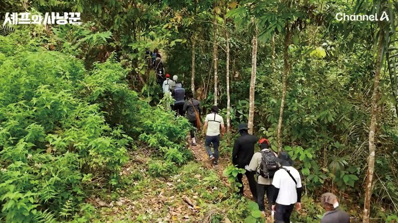 내년 1월 8일(목) 밤 10시에 첫 방송하는 ‘셰프와 사냥꾼’의 티저 영상 속 한 장면. 채널A 제공