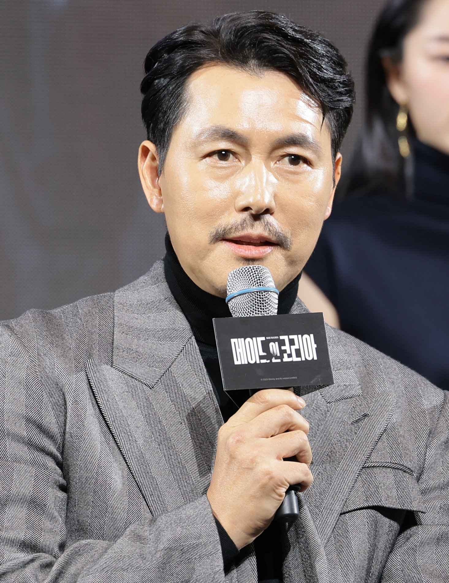 정우성이 ‘메이드 인 코리아’ 제작발표회에서 최근 개인사 논란에 대한 언급을 자제하며 작품에 집중해 달라고 당부했다. 시리즈는 24일 공개된다. 2025.12.15/뉴스1