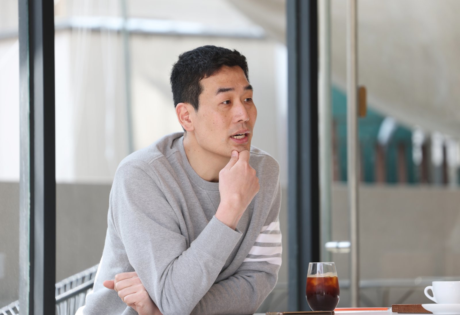 정관장 고희진 감독이 16일 경기 성남시의 한 카페에서 뉴스1과 인터뷰를 하고 있다. 2025.4.16/뉴스1