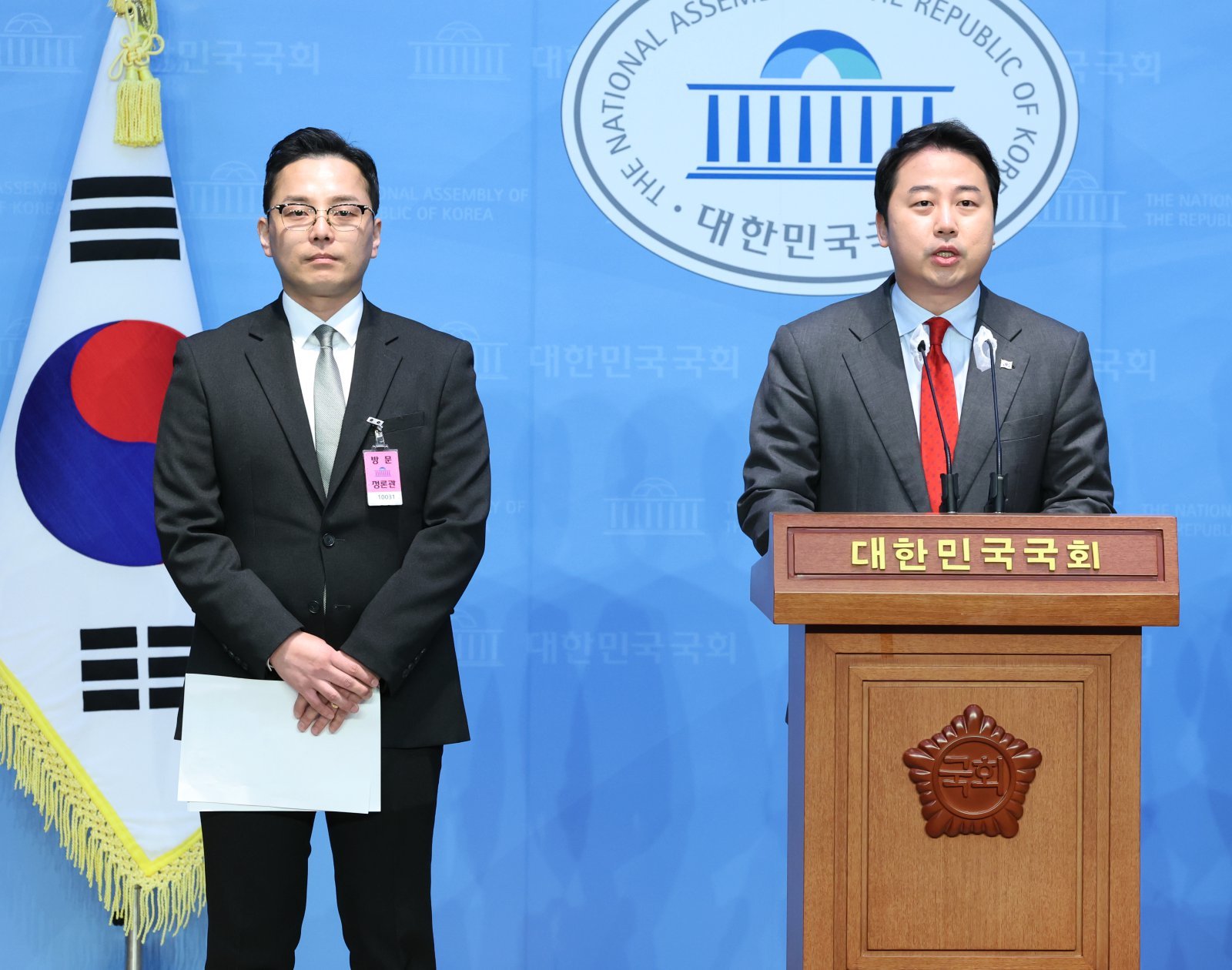 장예찬 신임 여도연구원 비상근 부원장. 2023.10.18/뉴스1