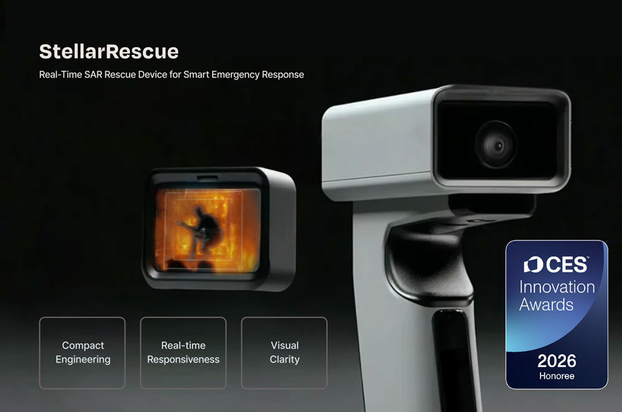 CES 2026 혁신상을 수상한 스텔라비전의 ‘스텔라레스큐(StellarRescue)‘ / 출처=CES