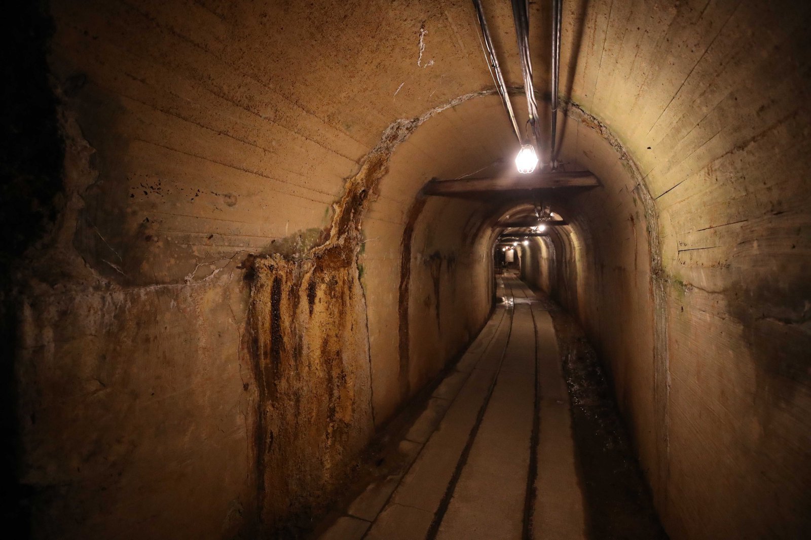 사도광산의 갱도 모습. 2024.11.25/뉴스1 ⓒ News1