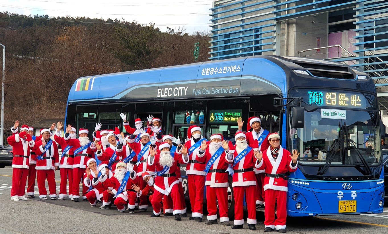 올해도 산타 기사가 대구 시내버스 운행합니다