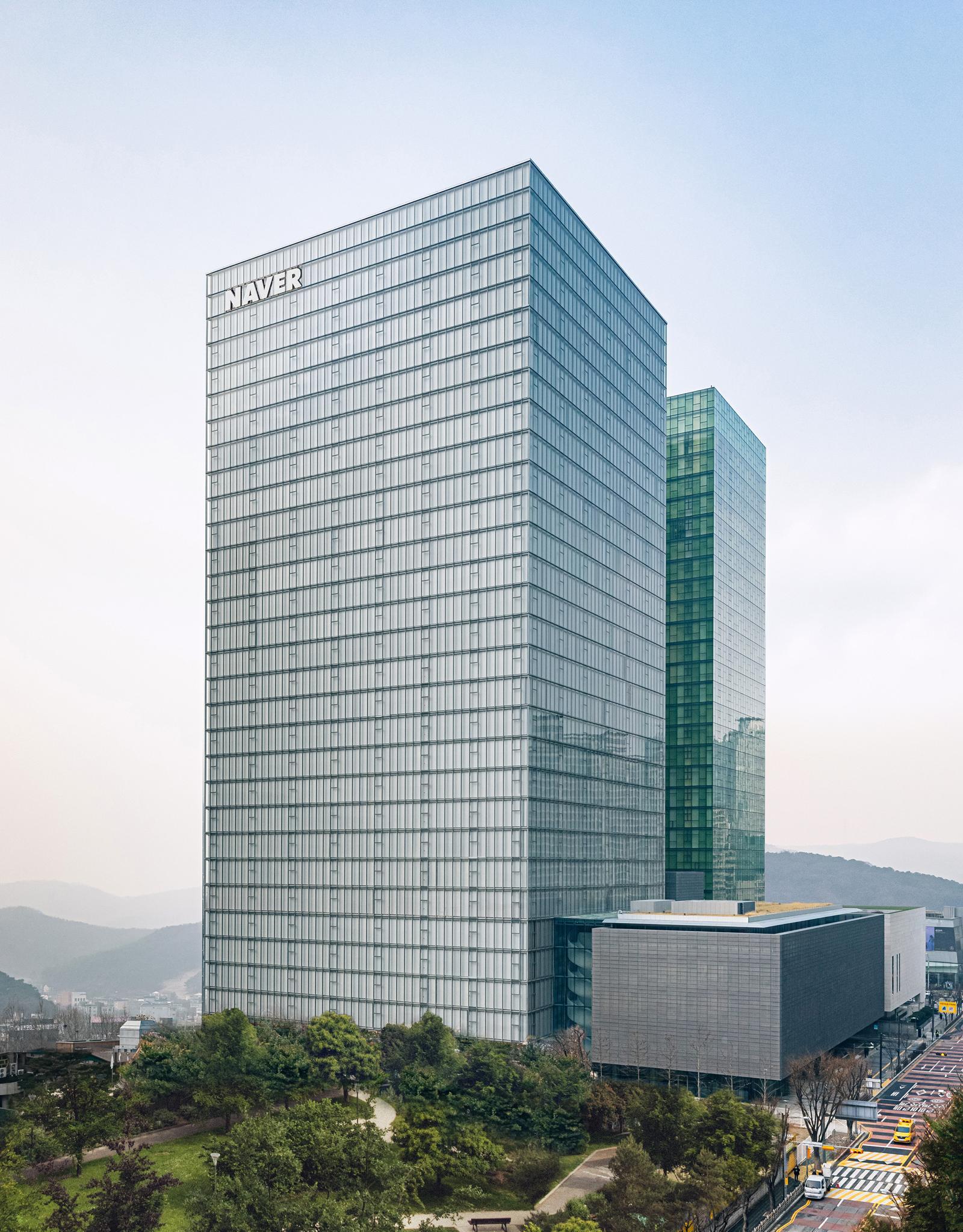 네이버 1784 전경.