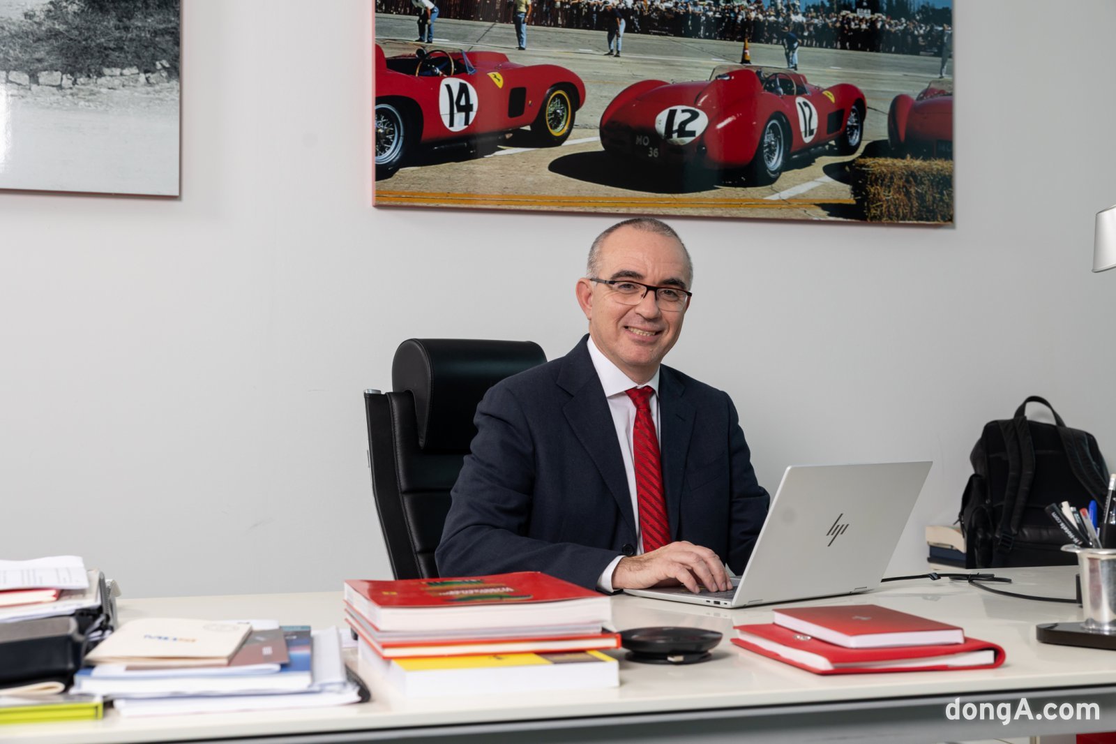 에르네스토 라살란드라(Ernesto Lasalandra) 페라리 연구개발 총괄.