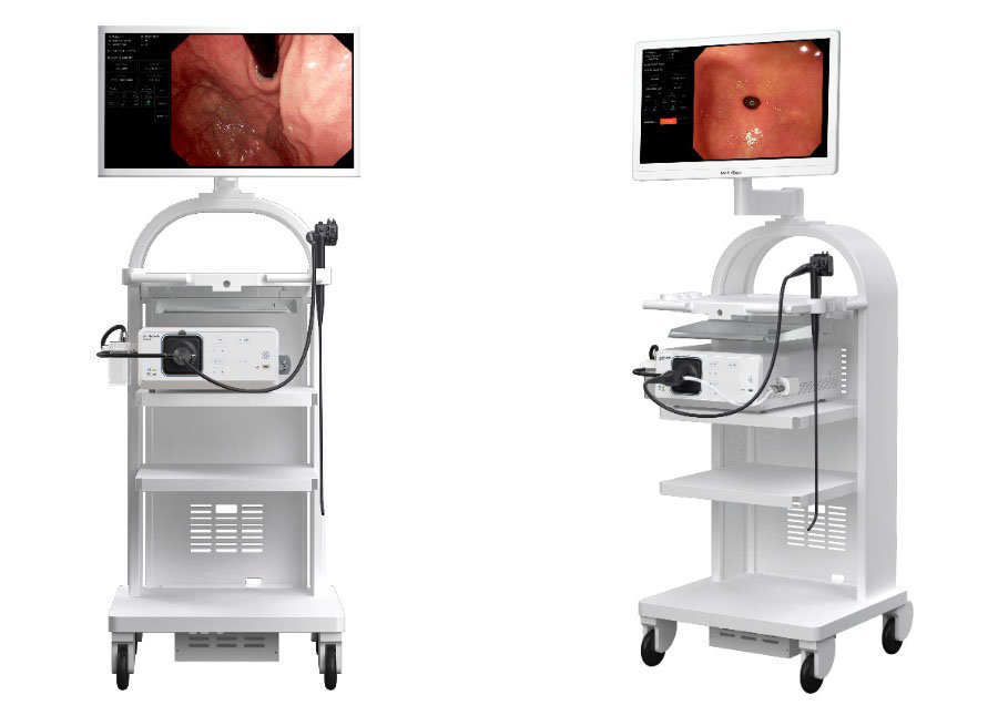 메디인테크의 전동식 내시경 장비 ME-400(좌)와 ME-470(우) / 출처=메디인테크