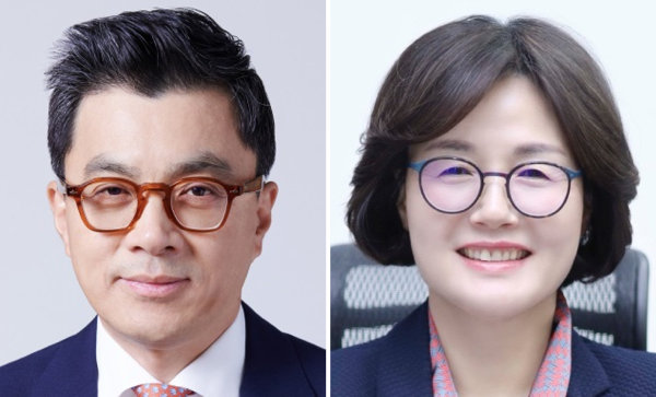 강진두 대표(왼쪽), 곽산업 대표.