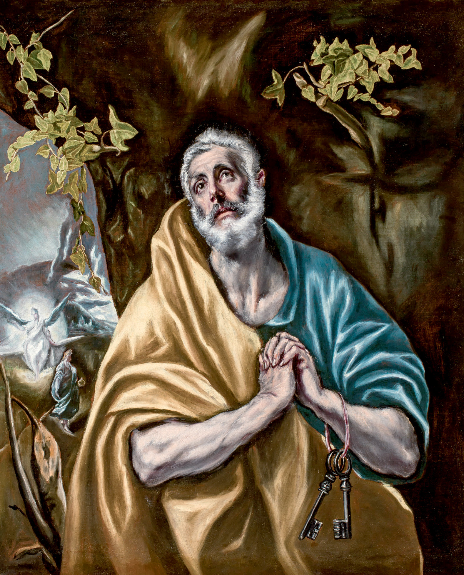 엘 그레코의 ‘참회하는 성 베드로’(1590∼1595년경). 샌디에이고미술관 제공 ⓒThe San Diego Museum of Art