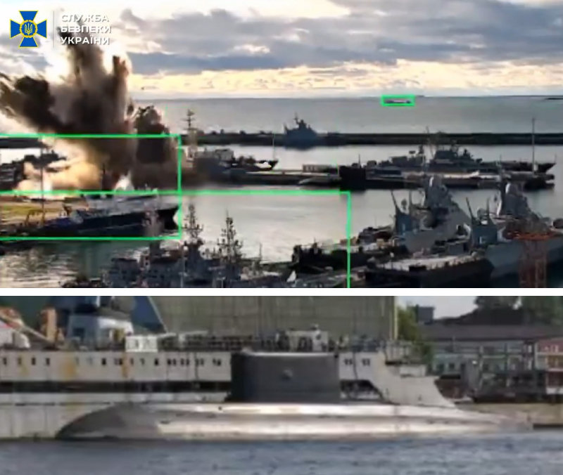 우크라 드론, 가격 1667배 러 잠수함 타격… 현대戰 게임체인저