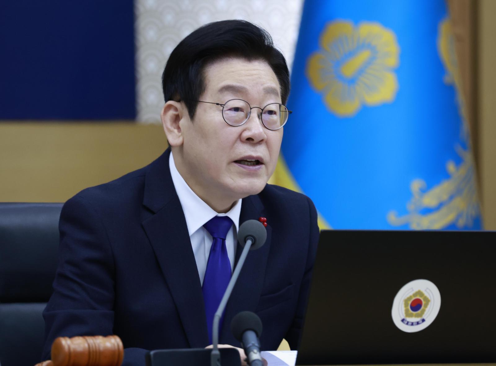 이재명 대통령이 16일 세종시 정부세종청사에서 열린 국무회의에서 발언하고 있다. 2025.12.16. 뉴시스