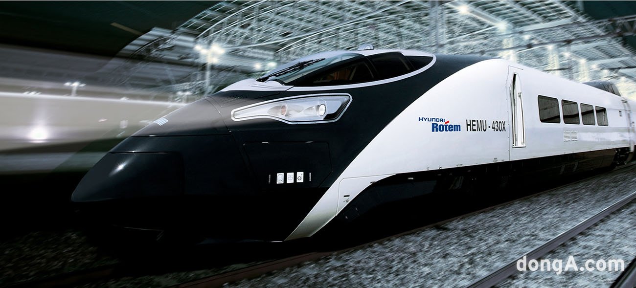 현대로템 동력분산식 고속차량 연구개발 차량 HEMU-430X