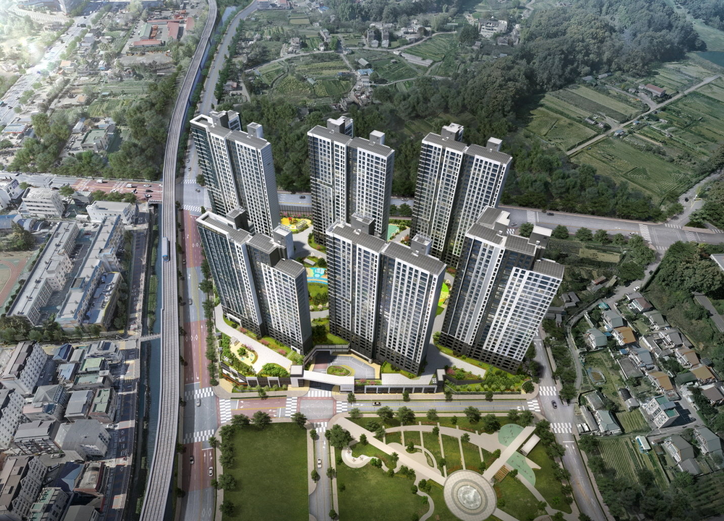 ‘용인 푸르지오 클루센트’ 조감도