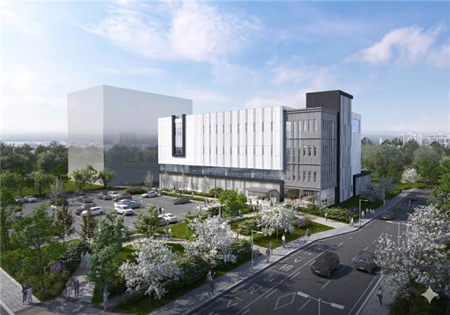 첨단의과학 동물실험동 조감도.