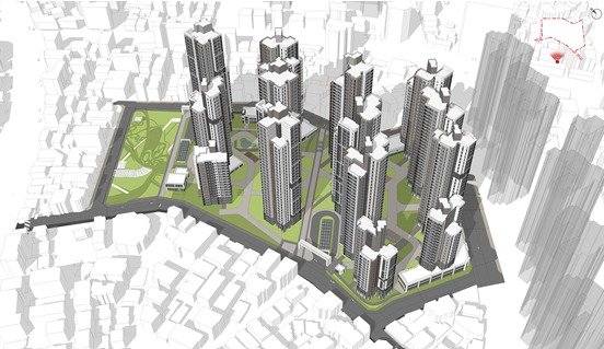 은평구 구산동 일대 예상 조감도 (서울시 제공)