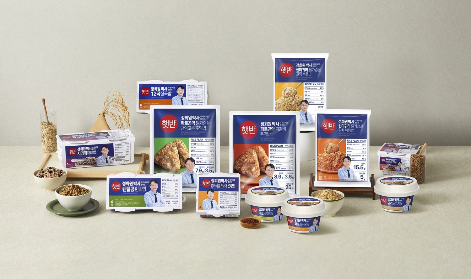 CJ제일제당이 ‘햇반 라이스플랜’의 라인업을 확장하며 저속 라이프 열풍에 앞장서고 있다. CJ제일제당 제공