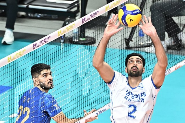 인도계 호주인 도산지(오른쪽). 한국배구연맹(KOVO) 제공