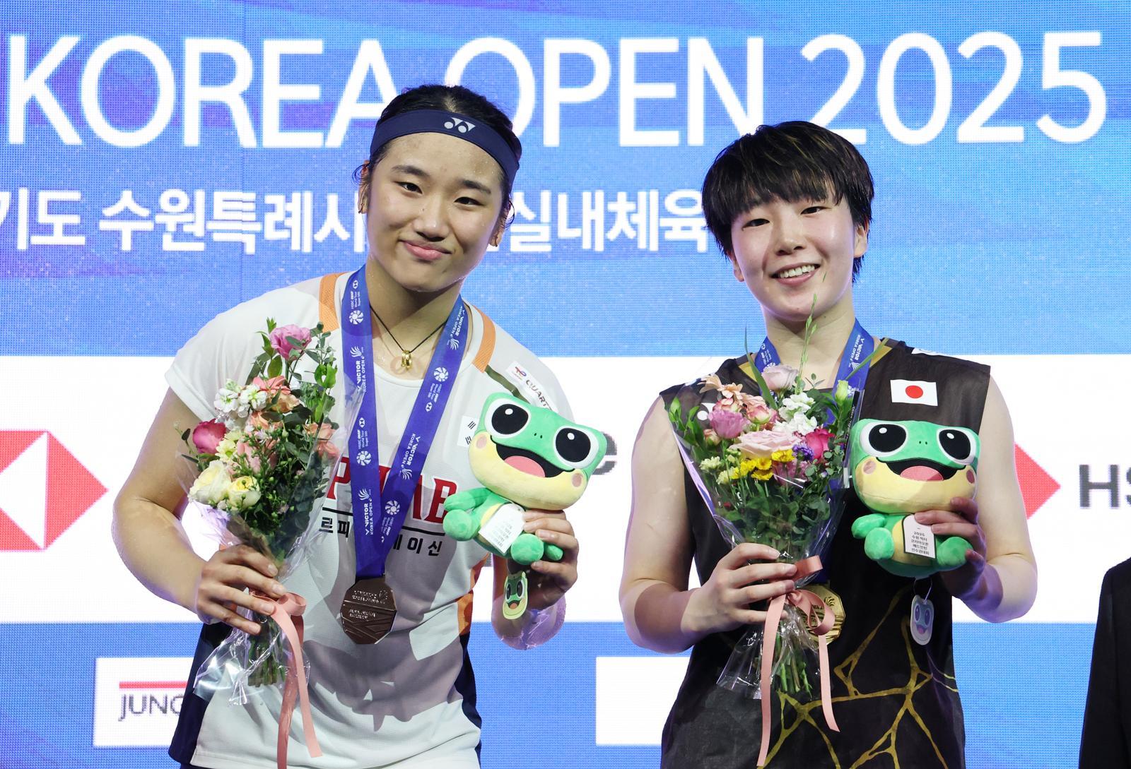 안세영이 올해 결승전에서 패한 것은 지난 9월 코리아오픈이 유일하다. 안세영에게 아픔을 준 선수가 야마구치다. 뉴스1