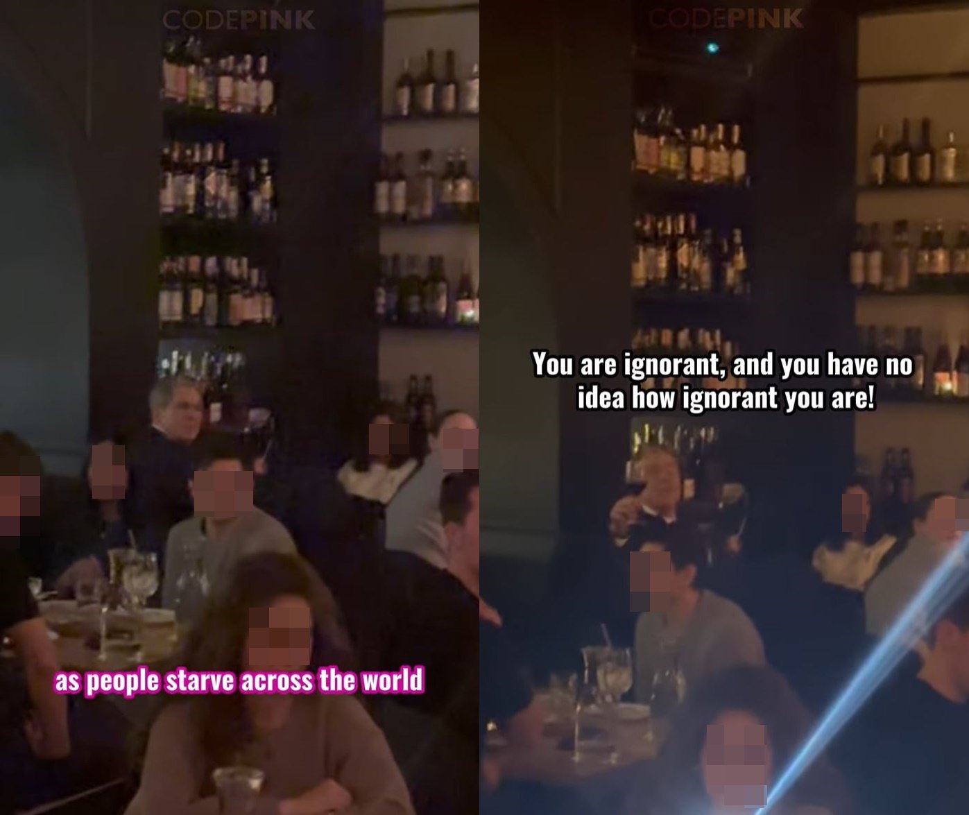 코드핑크(CODEPINK) 인스타그램 갈무리