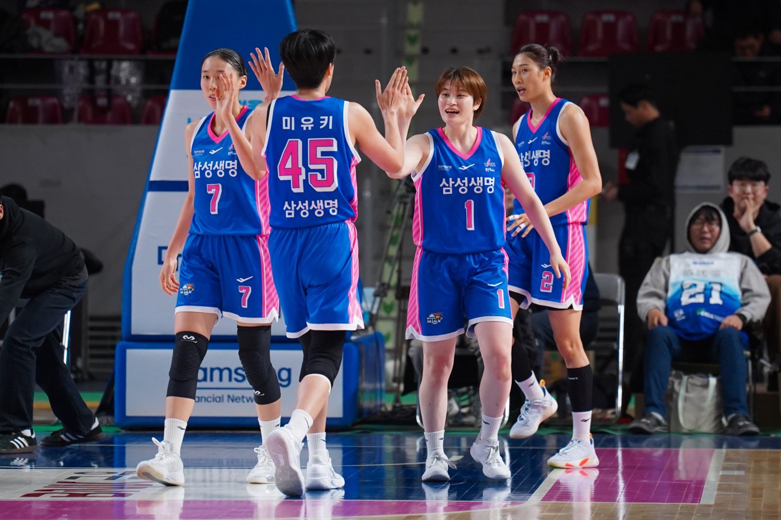 용인 삼성생명. WKBL 제공