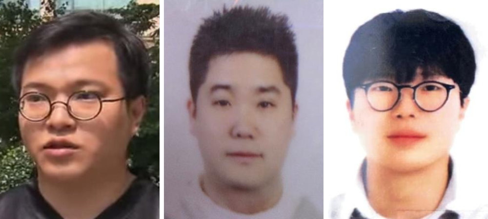 왼쪽부터 박기한 씨, 이우석 씨, 황승연 씨.