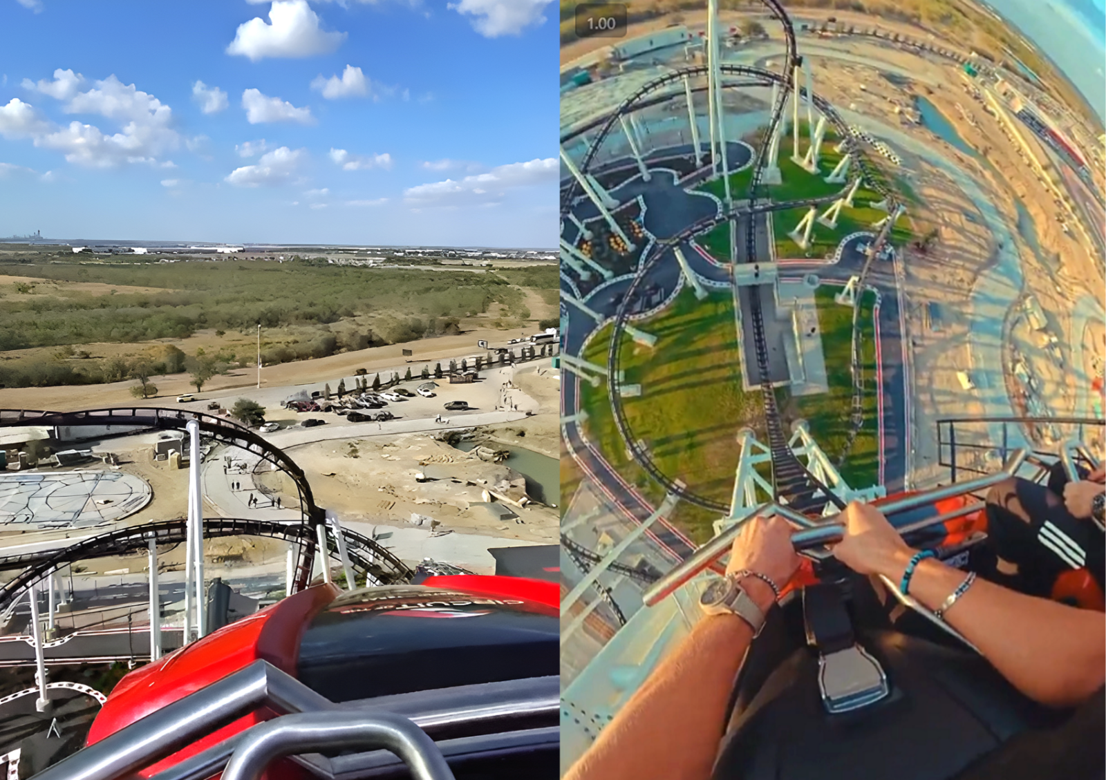 사진=X(@singlerail, @austinrollintou)