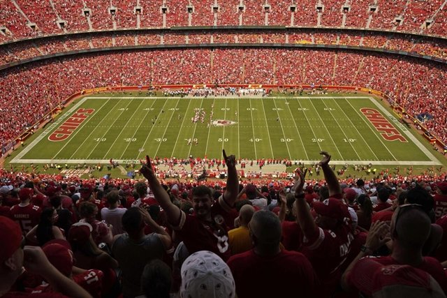 캔자스시티 치프스 안방구장 애로헤드 스타디움. 캔자스시티=AP 뉴시스