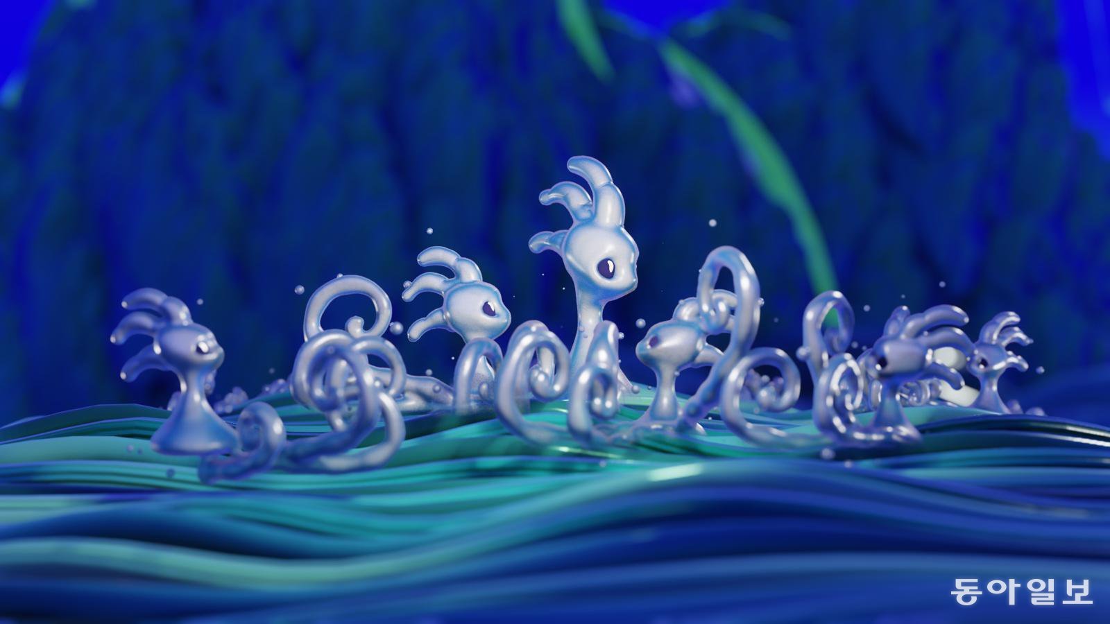 ‘자니?’의 ‘믈’. 작가 추수 제공