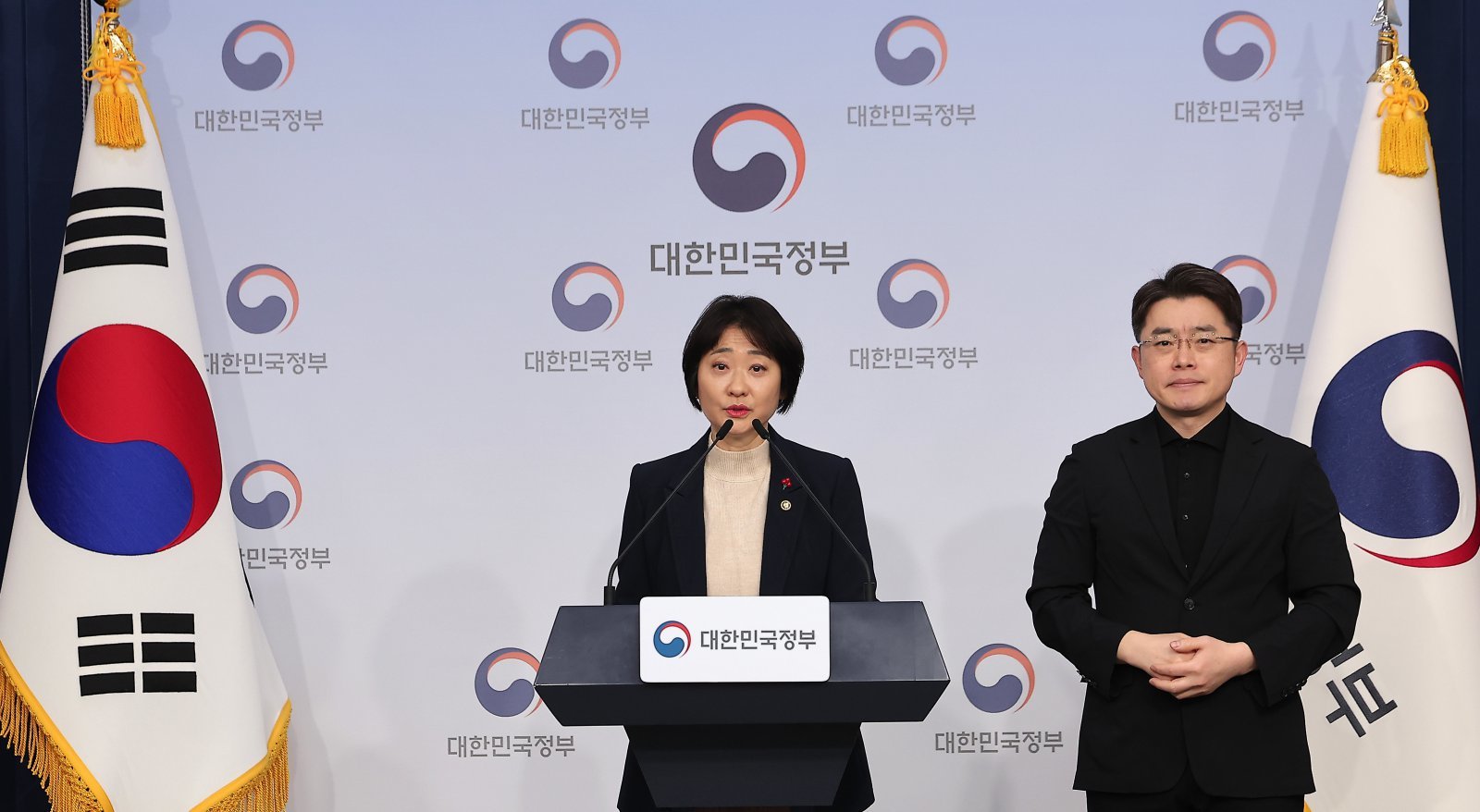 보건복지부가 이달 서울 종로구 정부서울청사에서 제3차 아동정책 기본계획 관련 브리핑을 하고 있는 모습. 뉴스1