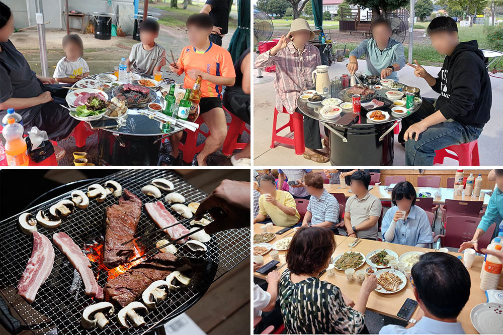 촌캉스 한우 파티! 막걸리 무제한 + 브루잉 DIY 체험에 참가한 방문객들 / 출처=바바그라운드