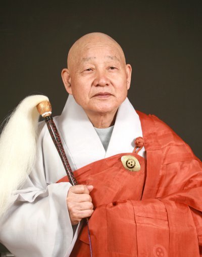 조계종 성파 종정. 동아일보 DB