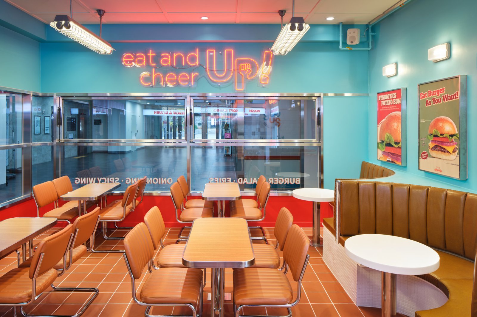 힘난다 버거 창업 매장 전경