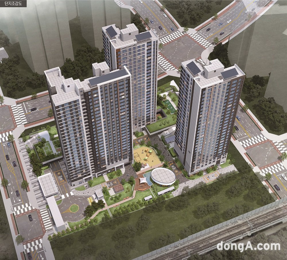 남양주진접2 지구 조감도.