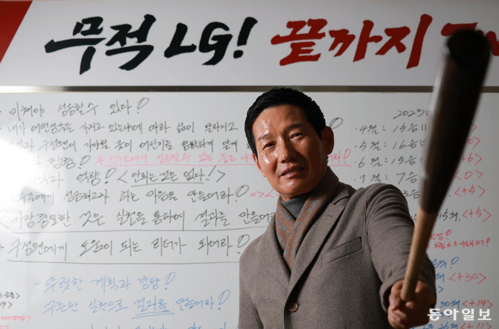 LG트윈스 염경엽 감독.