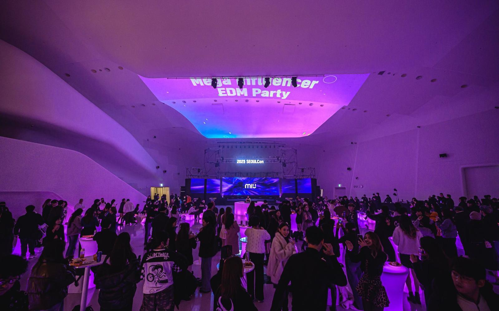‘2025 서울콘 메가 인플루언서 EDM 파티’ 현장 / 출처=IT동아