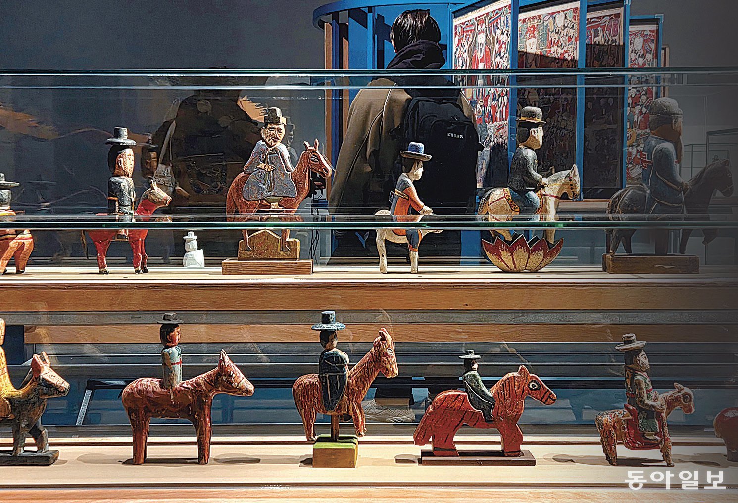 죽은 이를 저승으로 인도하는 기마인형 ‘꼭두’. 이지윤 기자 leemail@donga.com