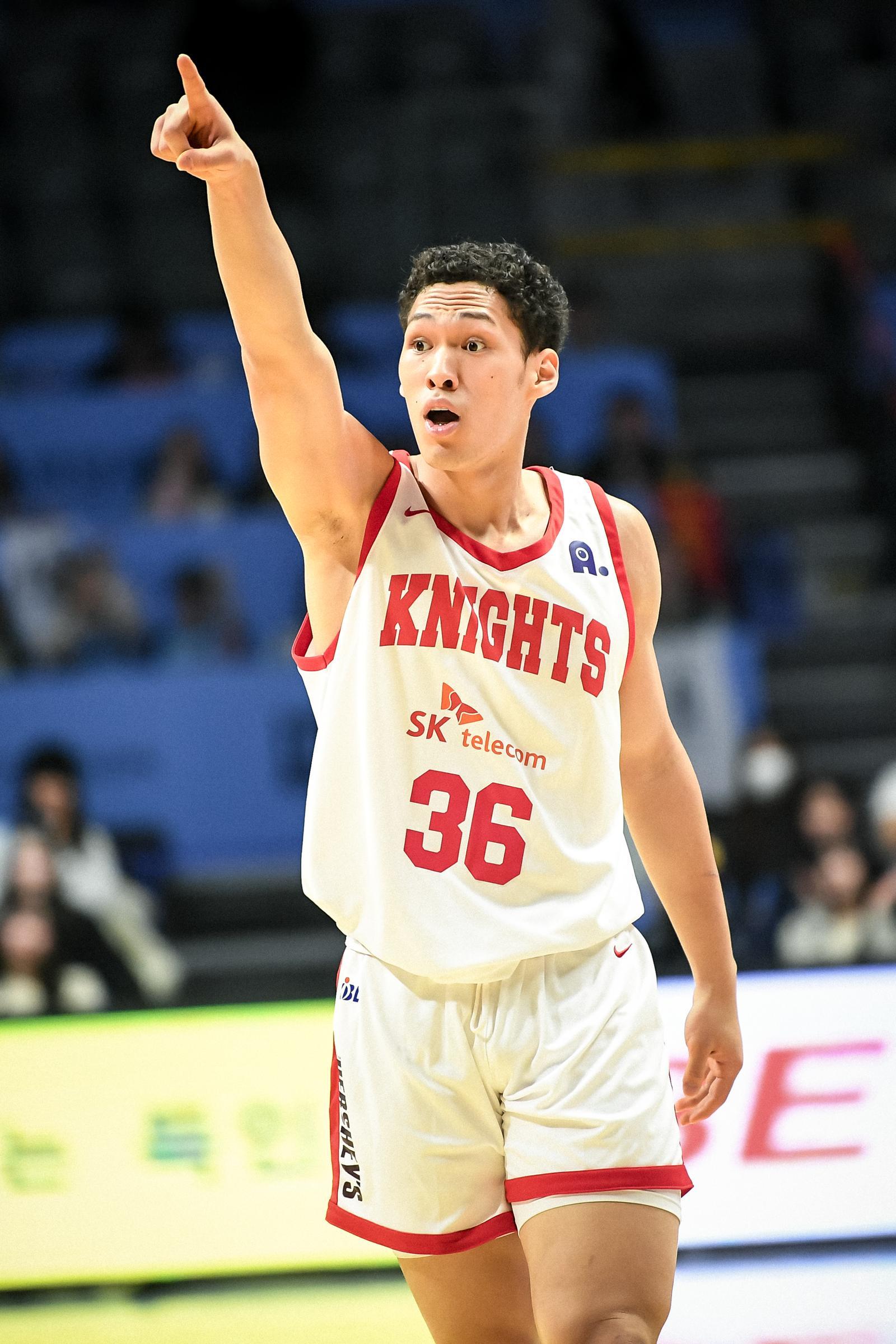 SK 연고지명 선수로 이번 시즌 입단한 에디 다니엘. KBL 제공