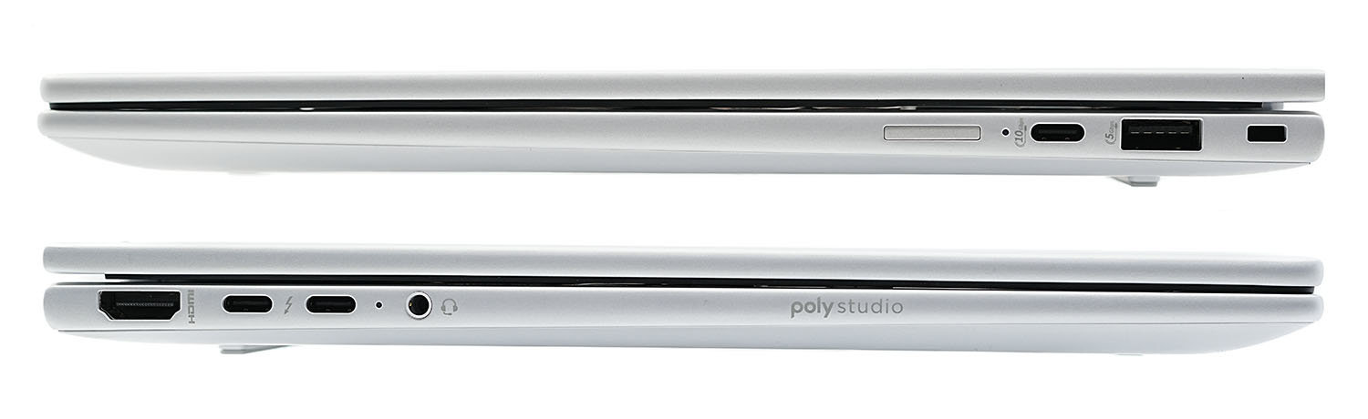 USB-A와 C형 단자 외에도 영상출력(HDMI), 스테레오 입출력 단자 등 외부 장치 연결성을 제공한다 / 출처=IT동아