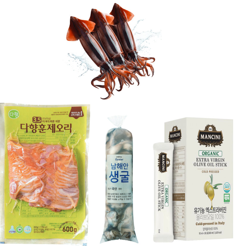 오징어, 훈제오리 등 이마트에서는 다양한 행사 상품을 만나볼 수 있다. *이미지컷, 상품별 행사기간 상이하며 조기품절 가능