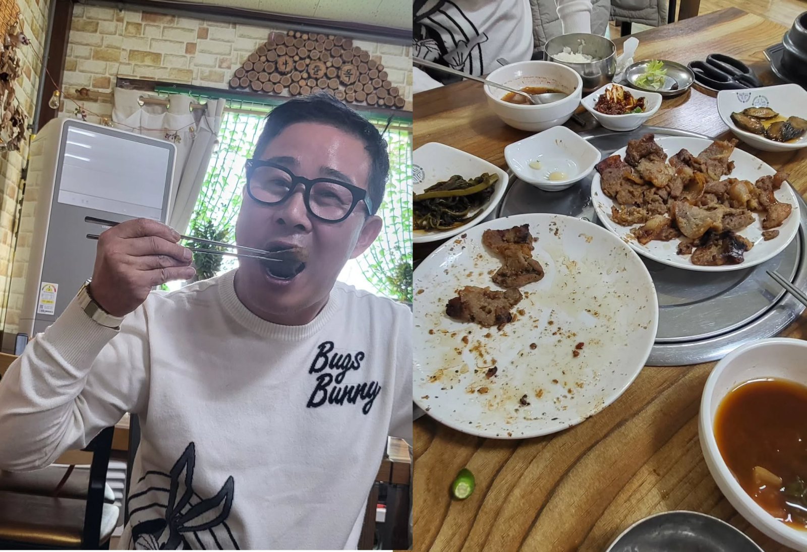 노쇼 식당에서 남은 고기를 주문한 임성근 셰프. 임성근 셰프 인스타그램 캡처