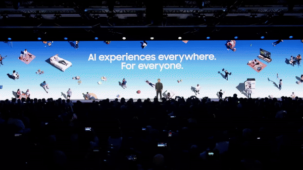 더 퍼스트룩 프레스 컨퍼런스 행사 스케치.