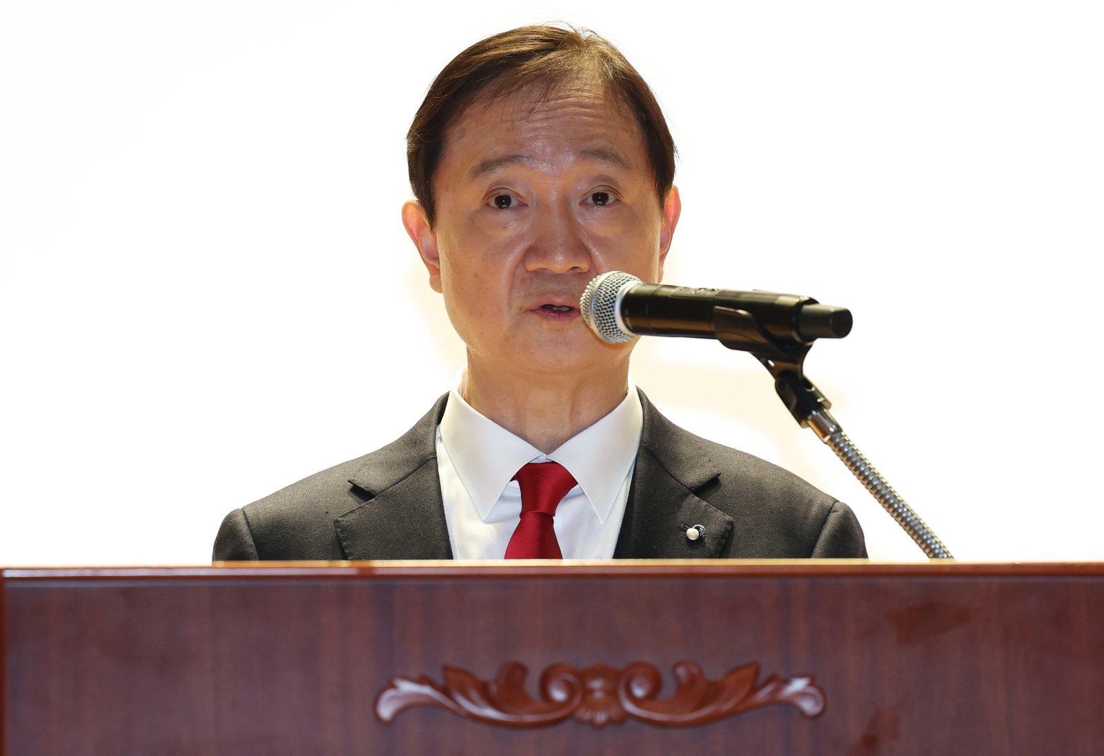 이찬진 금융감독원장이 2일 오전 서울 영등포구 금융감독원에서 열린 2026년 시무식에서 신년사를 하고 있다. 2026.1.2/뉴스1 ⓒ News1