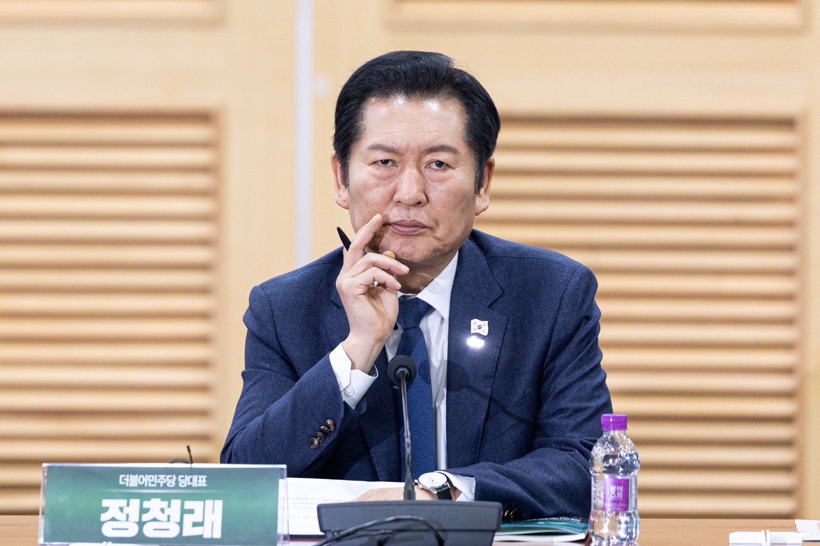 정청래, 공천헌금 의혹에 “시스템 에러 아닌 휴먼 에러”