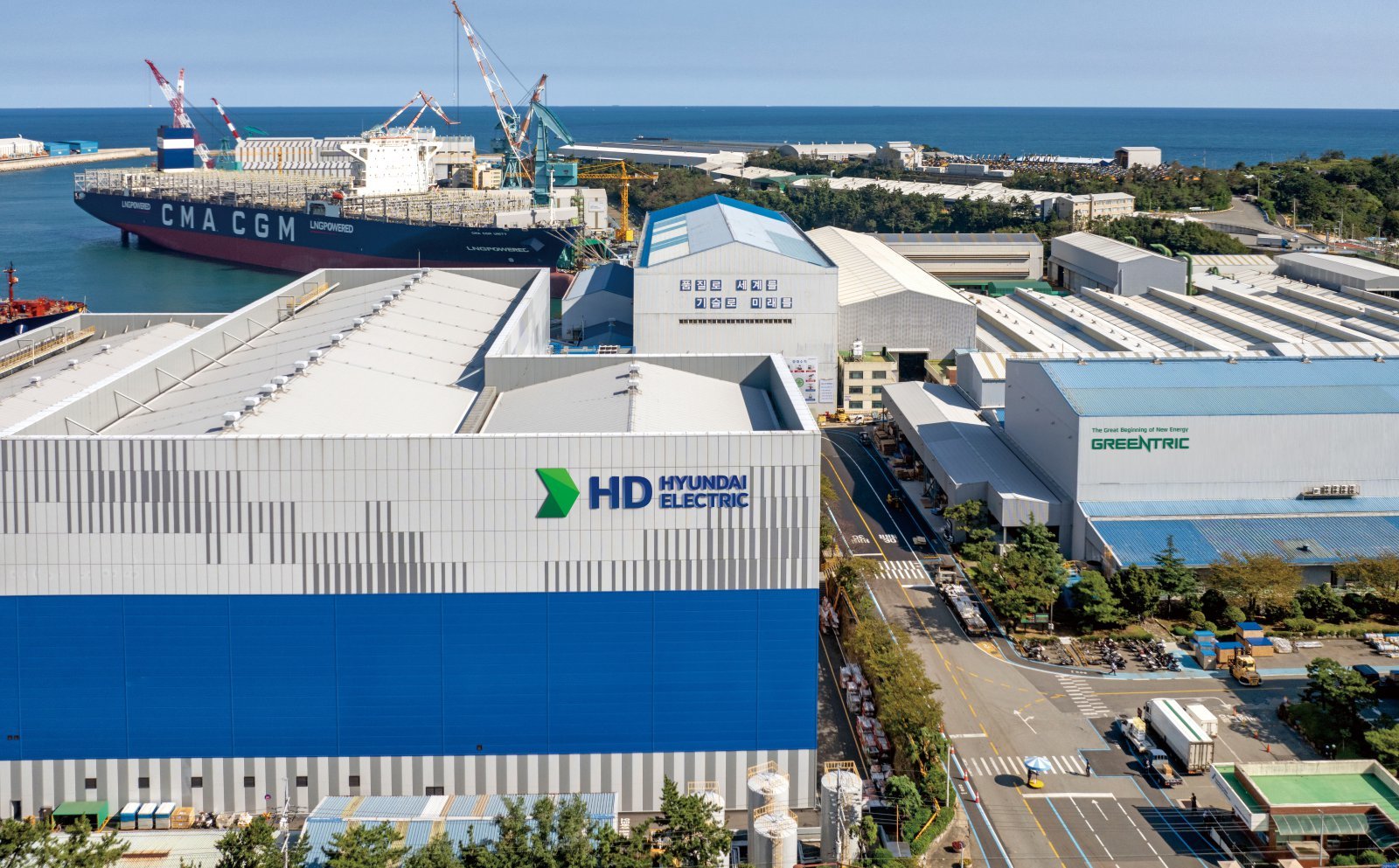 HD현대일렉트릭 울산사업장 전경. HD현대일렉트릭 제공