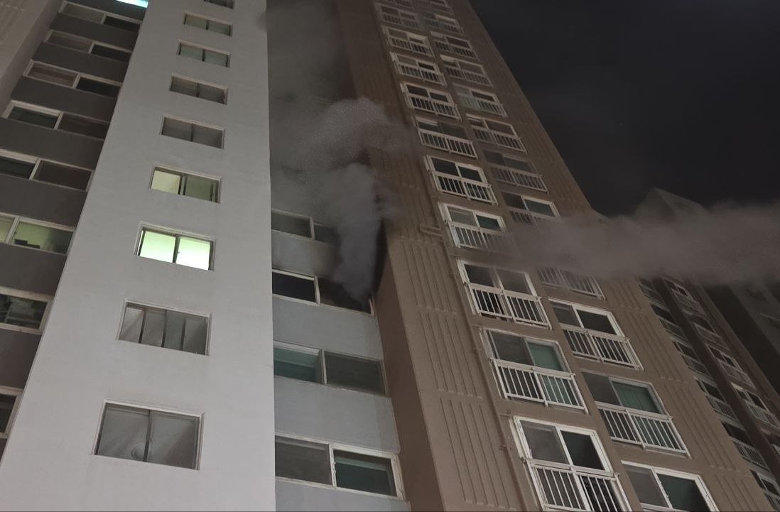 화재 현장. 2026.1.6. 경기도소방재난본부 제공