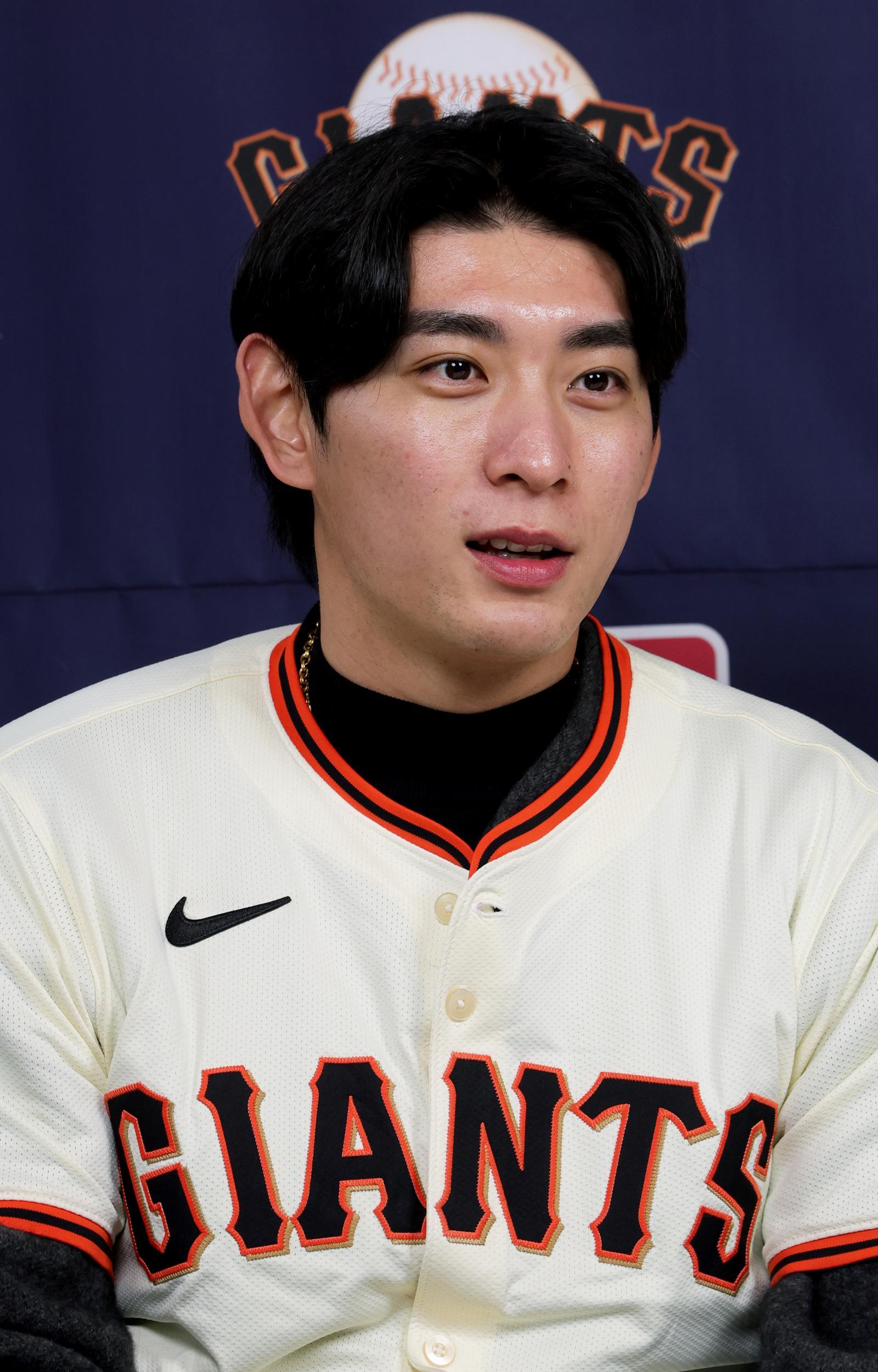 메이저리그 샌프란시스코 자이언츠의 이정후가 6일 서울 종로구의 한 모임공간에서 기자회견을 하고 있다. 2026.01.06. (서울=뉴시스)