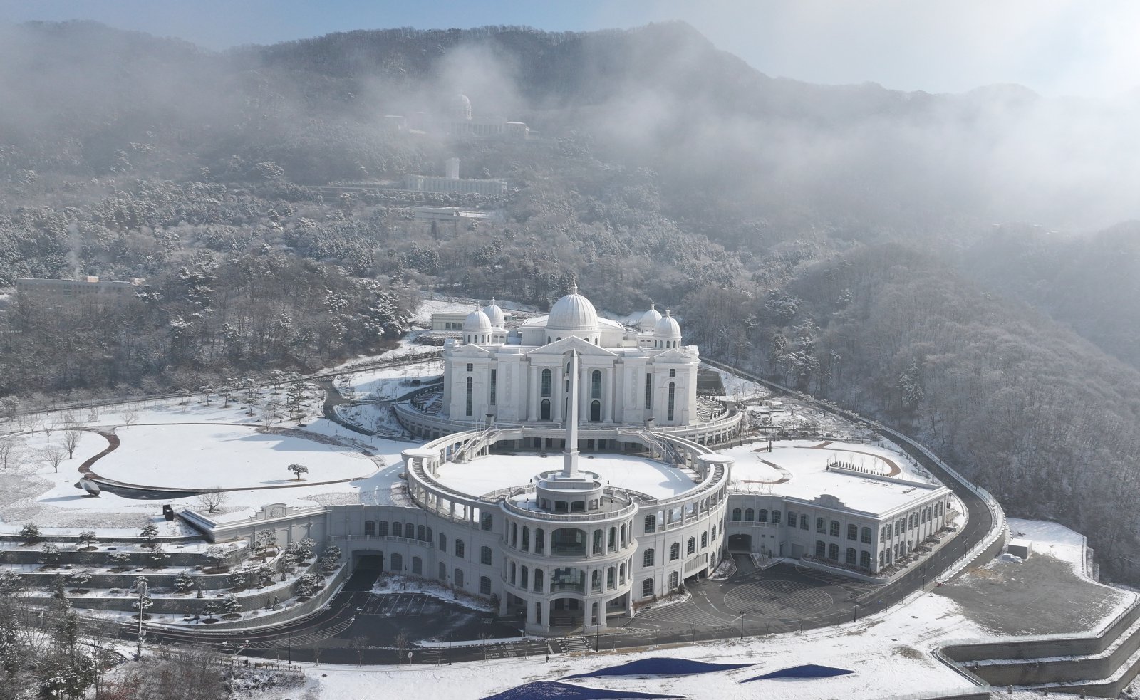 경기도 가평 통일교 천원궁과 천정궁 젼경. 2025.12.15/뉴스1